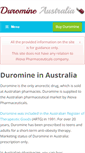 Mobile Screenshot of duromineinaustralia.com